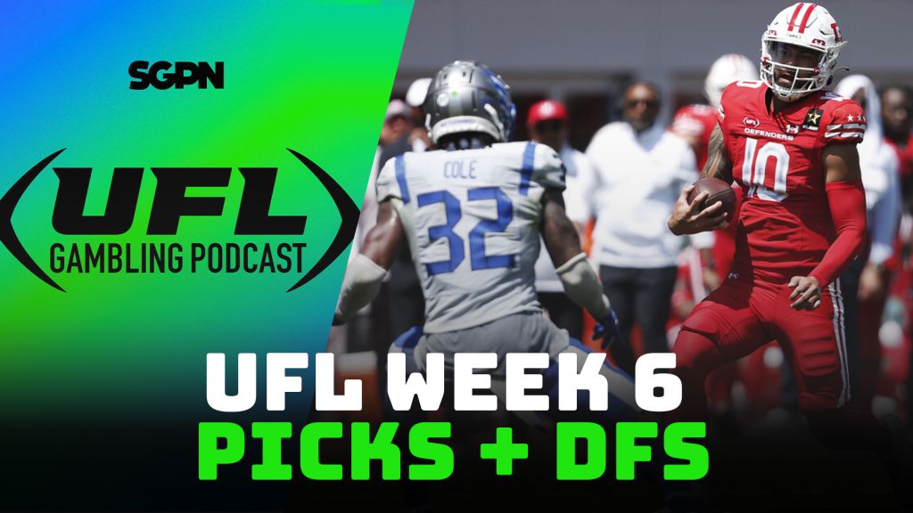 UFL Week 6 Picks + DFS Lineup | UFL Gambling Podcast (Ep. 12)