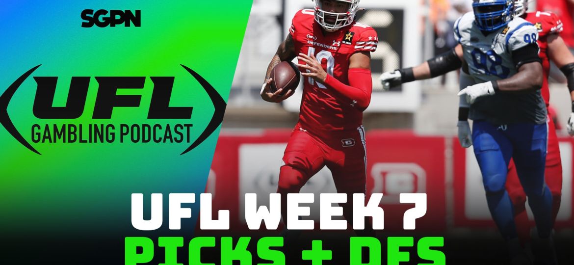 UFL Week 6 Picks + DFS Lineup | UFL Gambling Podcast (Ep. 12) The UFL Gambling Podcast hosted by Colby Dant, CJ Sullivan and JMark give out their UFL Week 6 picks and predictions. They pick the side and total for each game this weekend. The hosts also each give out a lock and dog, plus a bonus total lock. After giving out their picks on the line and totals, the guys turn to DFS. Each host gives out a DFS lineup and the reasons for their picks to help you build the best lineup you can! Join the UFL Gambling Podcast each week for a recap show and a picks show!