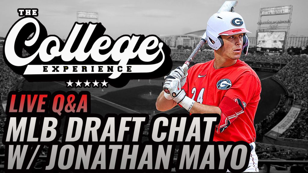 2024 MLB Draft Prospects Live Q&A With MLB.com's Jonathan Mayo | The College Baseball Experience