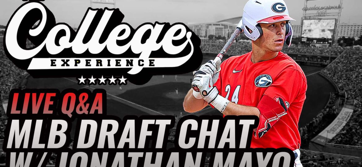 2024 MLB Draft Prospects Live Q&A With MLB.com's Jonathan Mayo | The College Baseball Experience