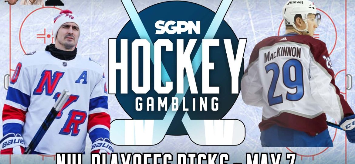 NHL Playoffs Picks (5/7 + 5/8) + Stars - Avalanche Series Preview | Hockey Gambling Podcast (Ep. 359)