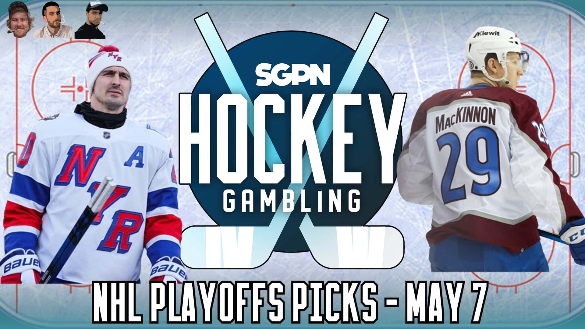 NHL Playoffs Picks (5/7 + 5/8) + Stars - Avalanche Series Preview | Hockey Gambling Podcast (Ep. 359)