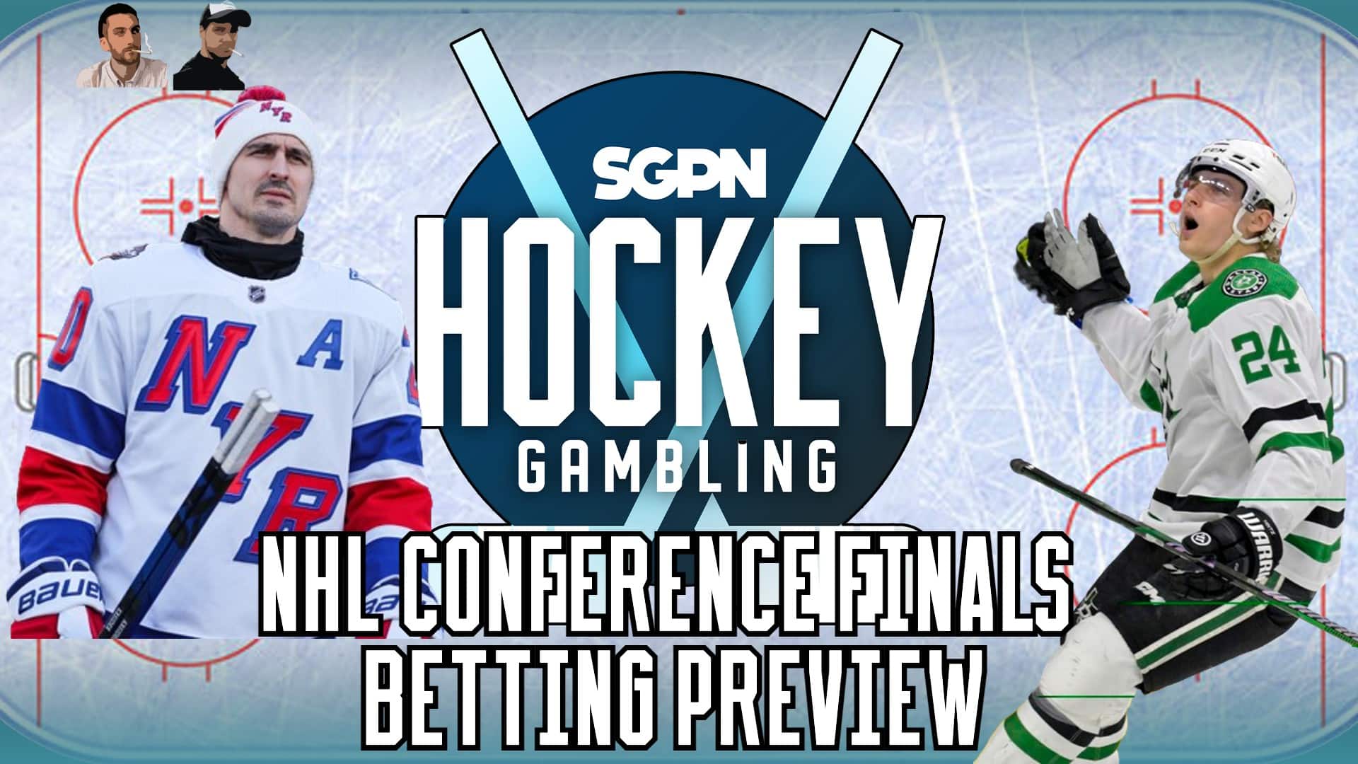 NHL Conference Finals Betting Preview: Rangers vs. Panthers / Stars vs. Oilers | Hockey Gambling Podcast (Ep. 366)