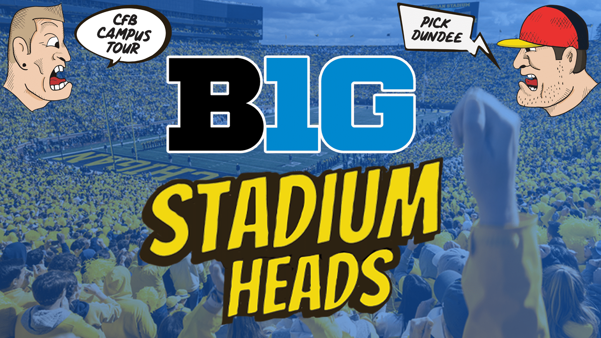 Big Ten Stadiums (All 18) | Stadium Heads (Ep. 2)