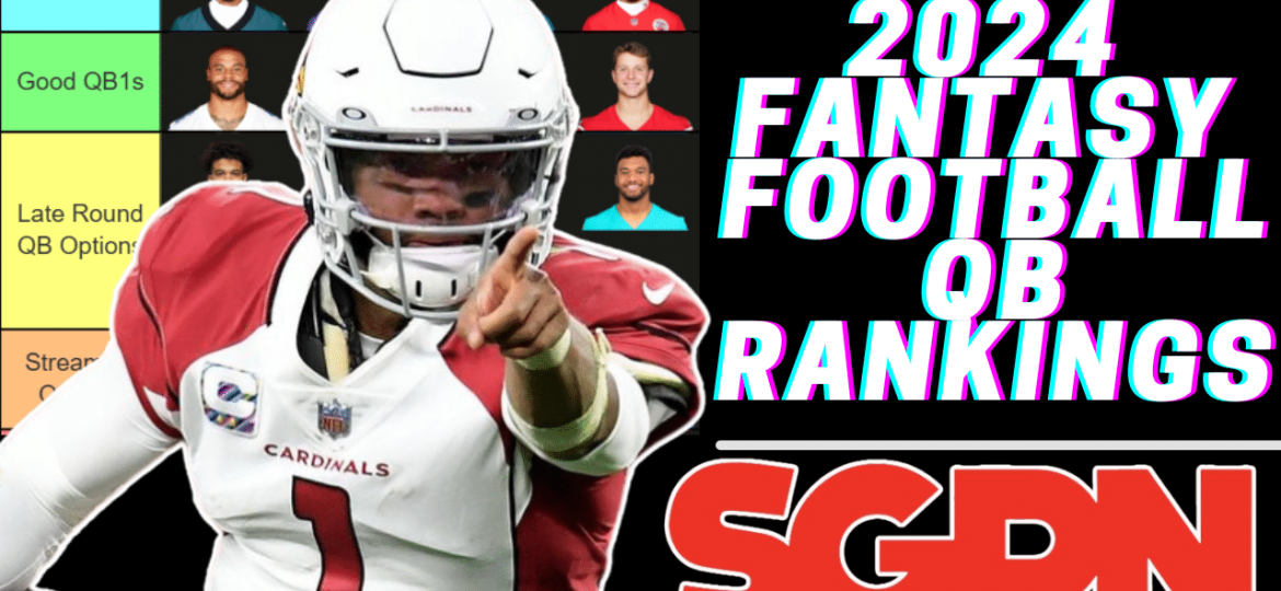 Fantasy Football Rankings 2024 - Tiered Fantasy Football Quarterback Rankings - Kyler Murray Arizona Cardinals Image