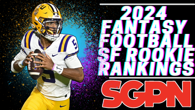 2024 Superflex Rookie Rankings - Dynasty Rookie Rankings - Jayden Daniels 2024