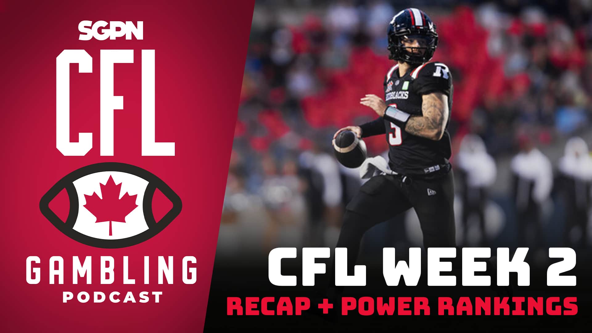 Week 2 Reaction Show & Power Rankings | The CFL Gambling Podcast (Ep. 47)