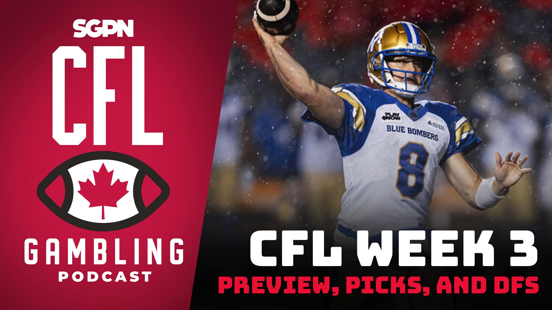 Week 3 Preview, Picks & DFS | The CFL Gambling Podcast (Ep. 48)