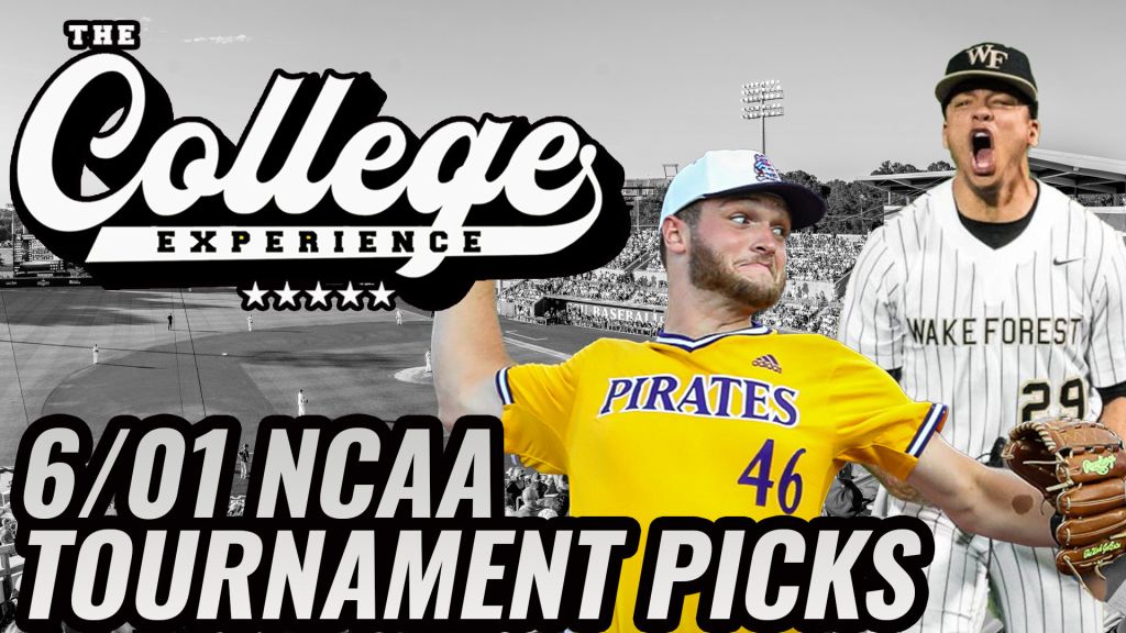 College Baseball Picks For 6/1 - NCAA Baseball Tournament | The College Baseball Experience (Ep. 121)