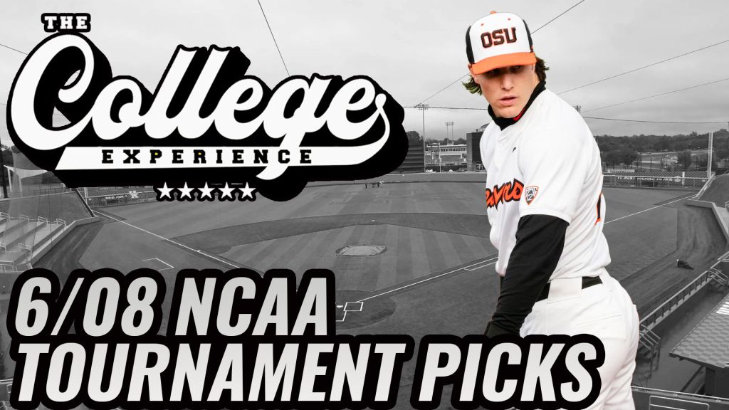 College Baseball Picks For 6/8 - NCAA Baseball Tournament | The College Baseball Experience (Ep. 128)