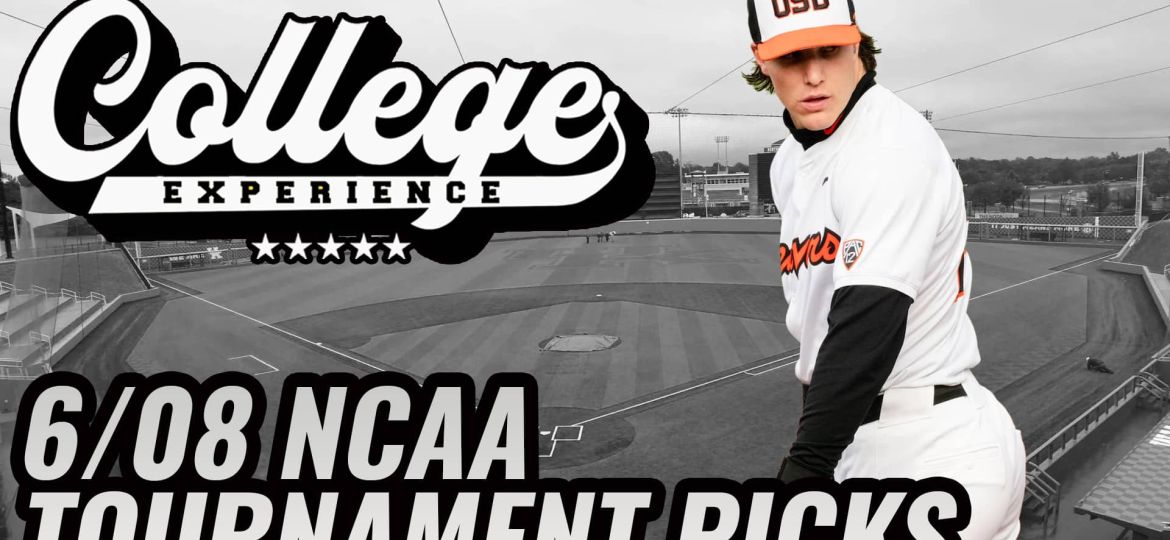 College Baseball Picks For 6/8 - NCAA Baseball Tournament | The College Baseball Experience (Ep. 128)