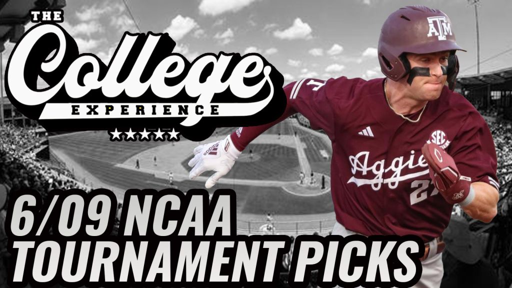 College Baseball Picks For 6/9 - NCAA Baseball Tournament | The College Baseball Experience (Ep. 129)
