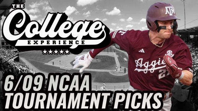 College Baseball Picks For 6/9 - NCAA Baseball Tournament | The College Baseball Experience (Ep. 129)