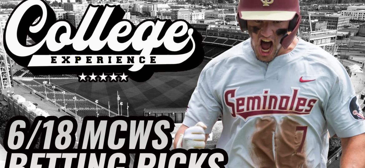 College World Series Picks 6/18 - NCAA Baseball Gambling | The College Baseball Experience (Ep. 138)