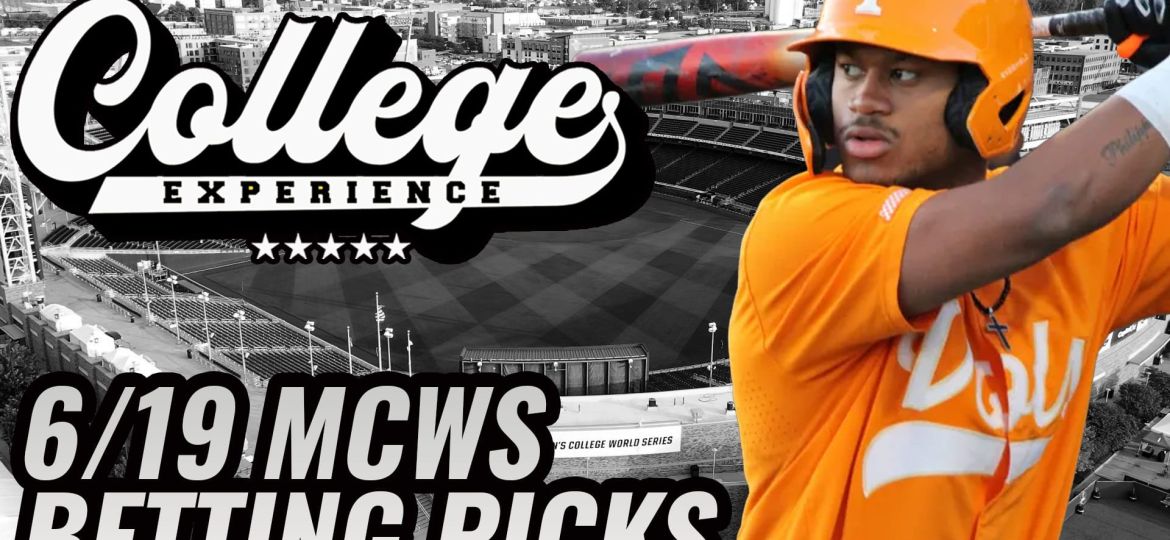 College World Series Picks 6/19 - NCAA Baseball Gambling | The College Baseball Experience (Ep. 139)