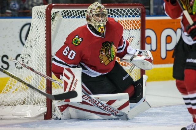 NHL: SEP 15 Rookie Tournament - Senators v Blackhawks