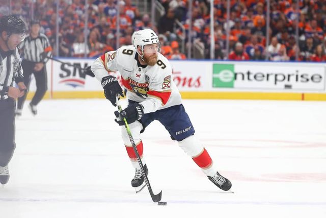 NHL: JUN 13 Stanley Cup Final - Panthers at Oilers