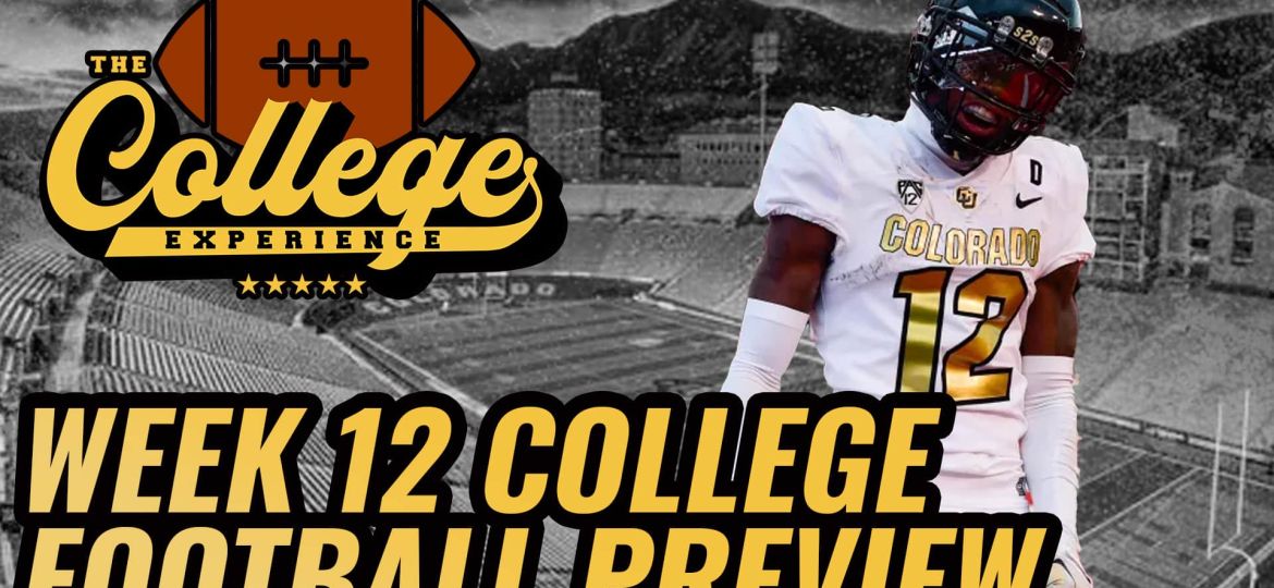 College Football 2024 Week 12 Preview & Picks | The College Football Experience (Ep. 1618)