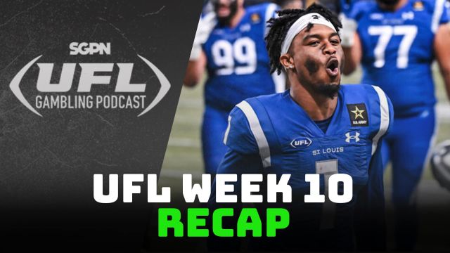 UFL Week 10 Recap Show | UFL Gambling Podcast (Ep. 21)
