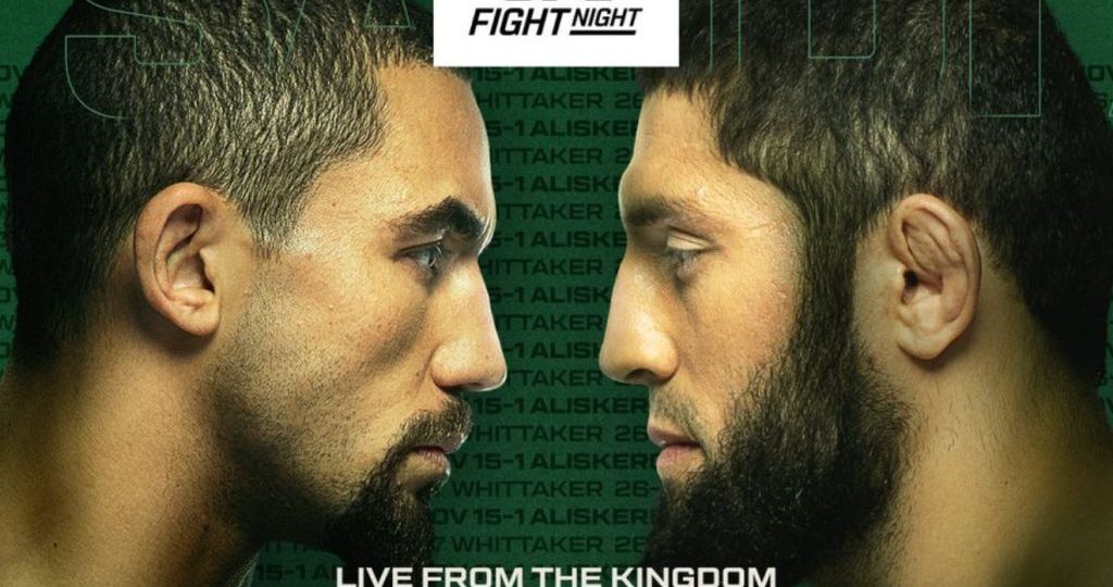 UFC Saudi Arabia: Whittaker vs Aliskerov is filled with bangers. We've got all the UFC Saudi Arabia bets and picks for you. Come tail along
