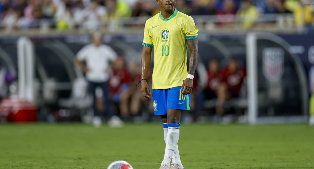 SOCCER: JUN 12 Allstate Continental Clasico USA vs Brazil