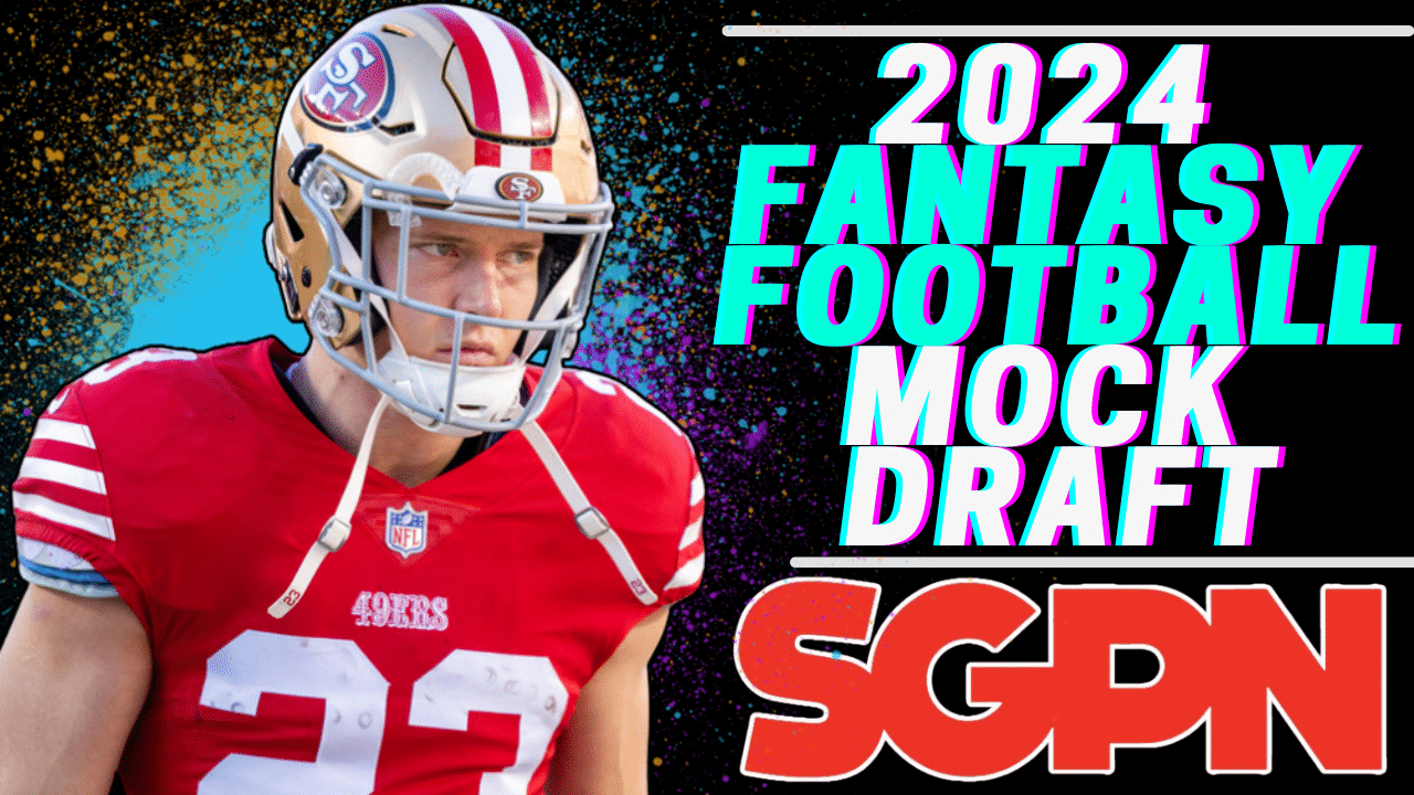 2024 Fantasy Football Rankings and Mock Draft - Christian McCaffrey 1.01
