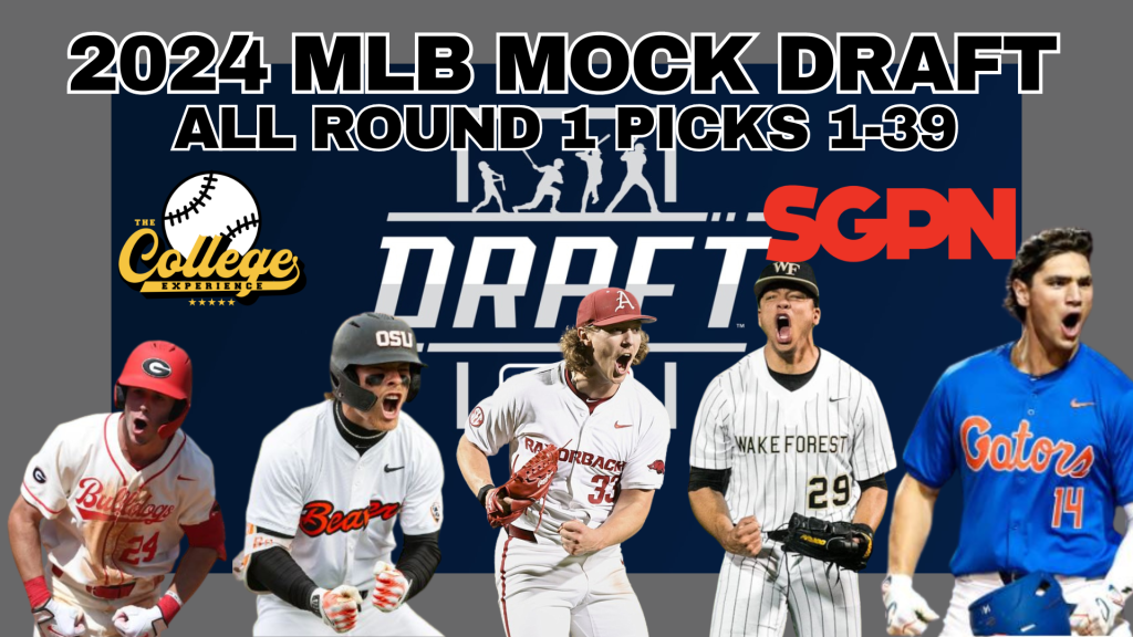 2024 MLB Draft: MLB Mock Draft and MLB Player Comparisons | The College Baseball Experience (Ep 148)