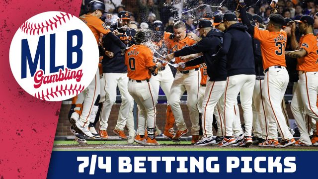 MLB Picks 7/4/24 – MLB Bets, Player Props and Predictions | MLB Gambling Podcast (Ep. 525)