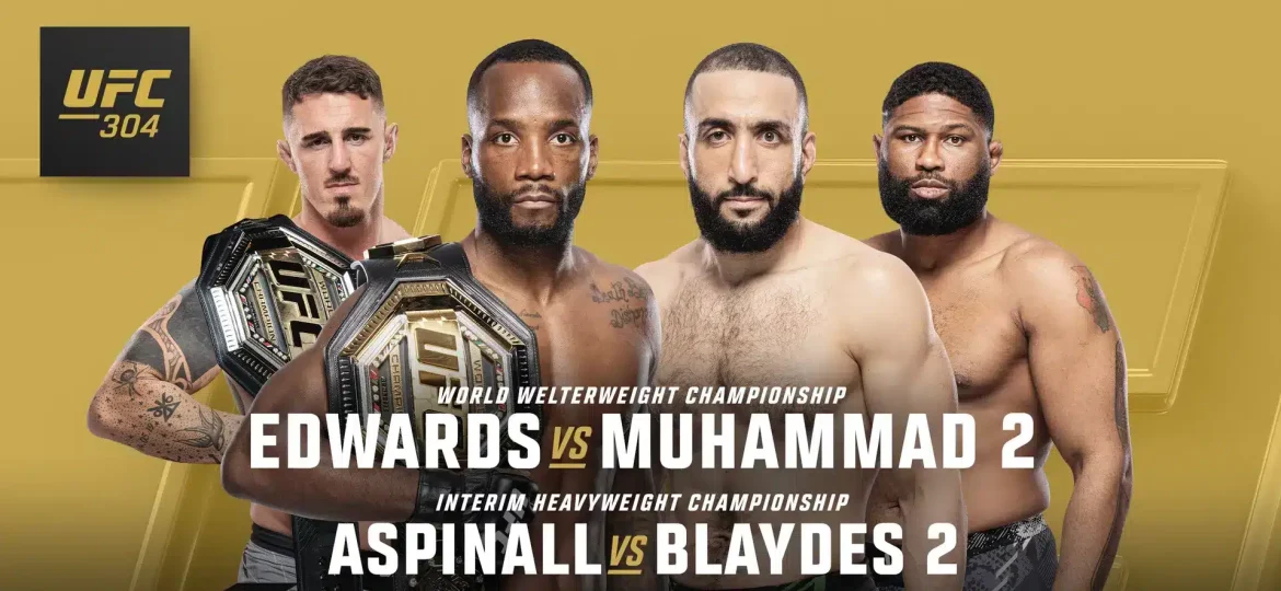 SGPN Parlay For Saturday (July 27th): UFC 304 Parlay