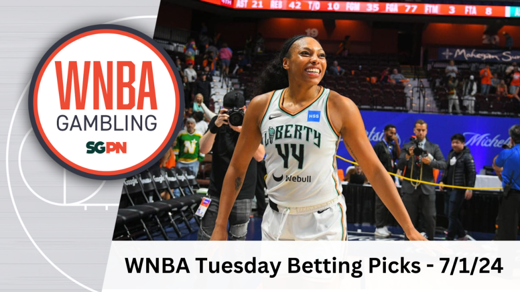 WNBA Tuesday Betting Picks – 7/1/24 | WNBA Gambling Podcast (Ep. 125)