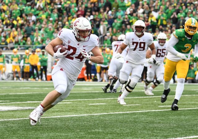 COLLEGE FOOTBALL: OCT 21 Washington State at Oregon