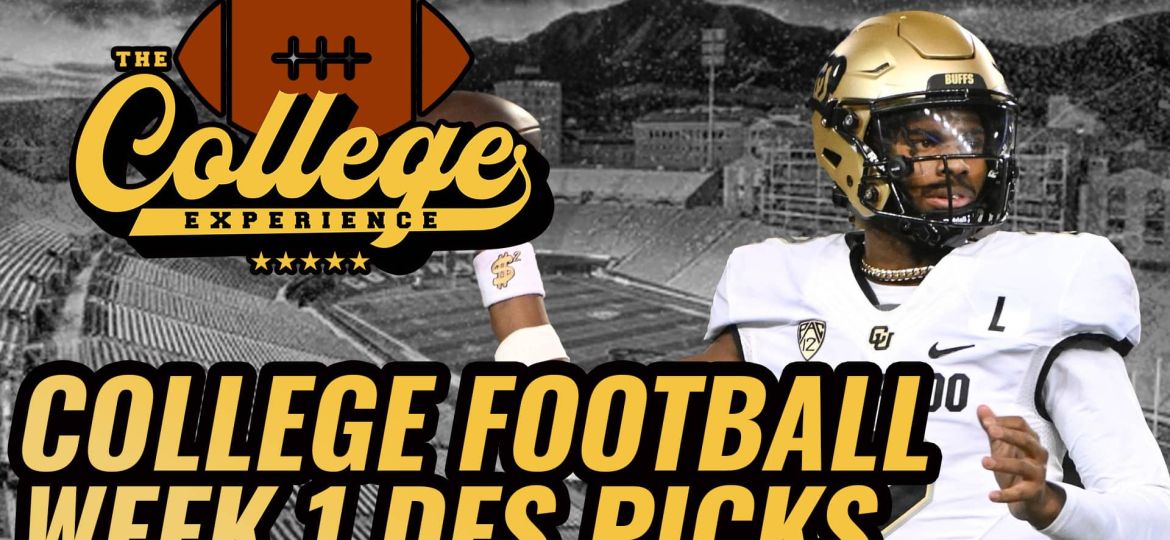 College Football Week 1 DFS (Thurs, Fri & Sat) | The College Football Experience (Ep. 1734)