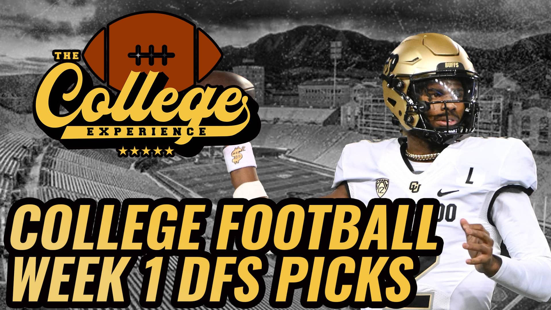 College Football Week 1 DFS (Thurs, Fri & Sat) | The College Football Experience (Ep. 1734)