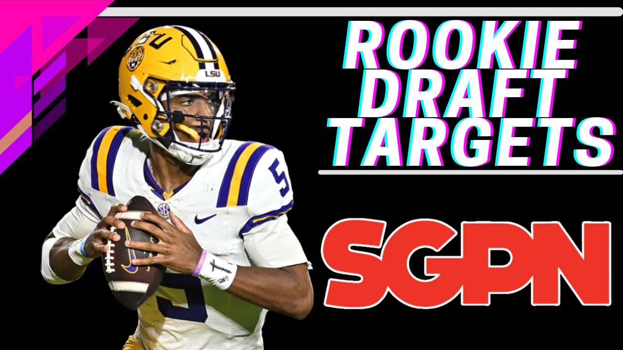 2024 Fantasy Football Advice - Draft Targets - Rookie Rankings