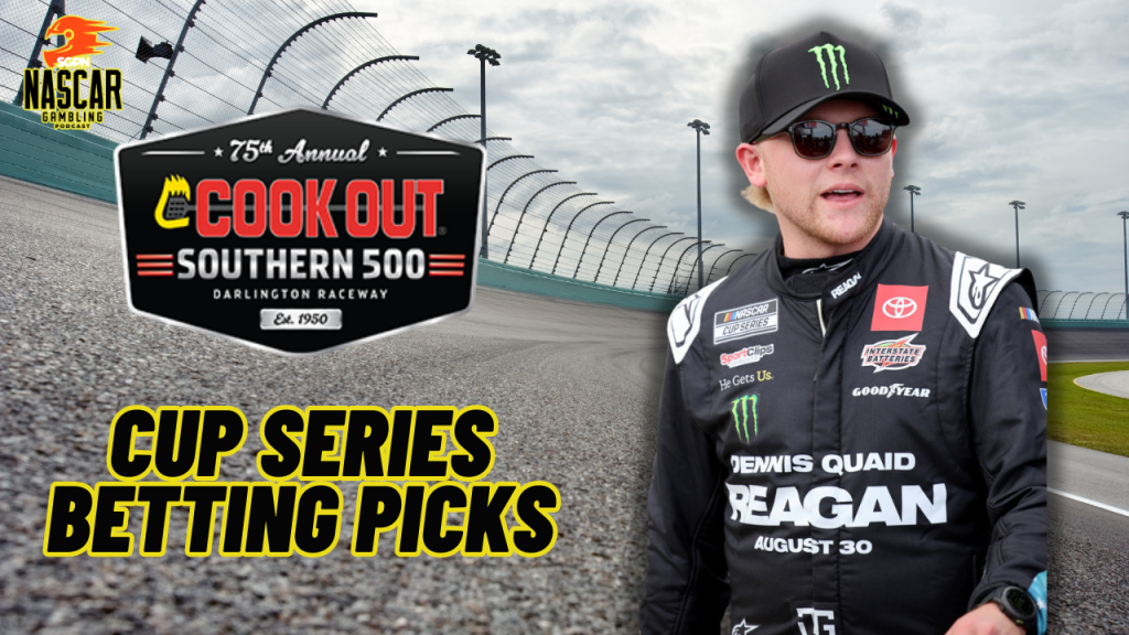 Cook Out Southern 500 Betting Picks 2024 I NASCAR Gambling Podcast (Ep. 486)