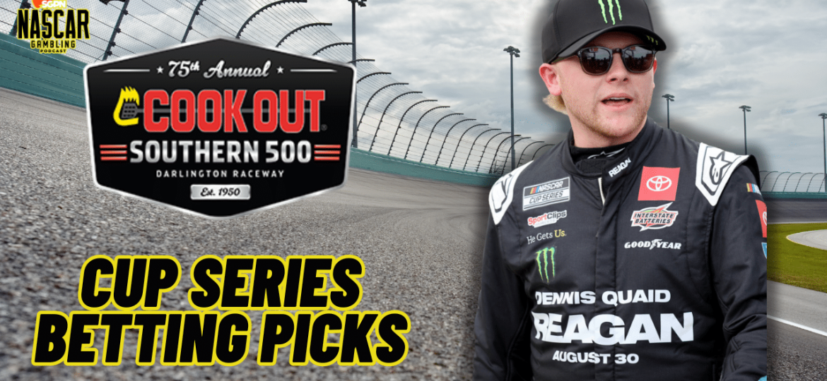 Cook Out Southern 500 Betting Picks 2024 I NASCAR Gambling Podcast (Ep. 486)