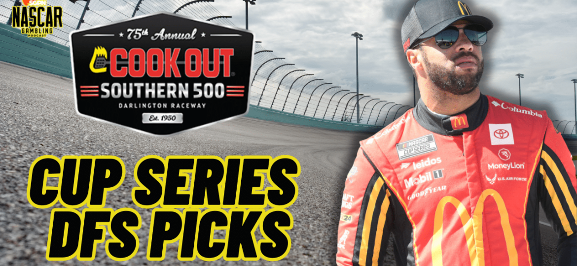 Cook Out Southern 500 DFS Picks 2024 I NASCAR Gambling Podcast (Ep. 488)