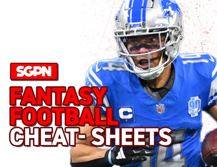SGPN Fantasy Football Cheat Sheets