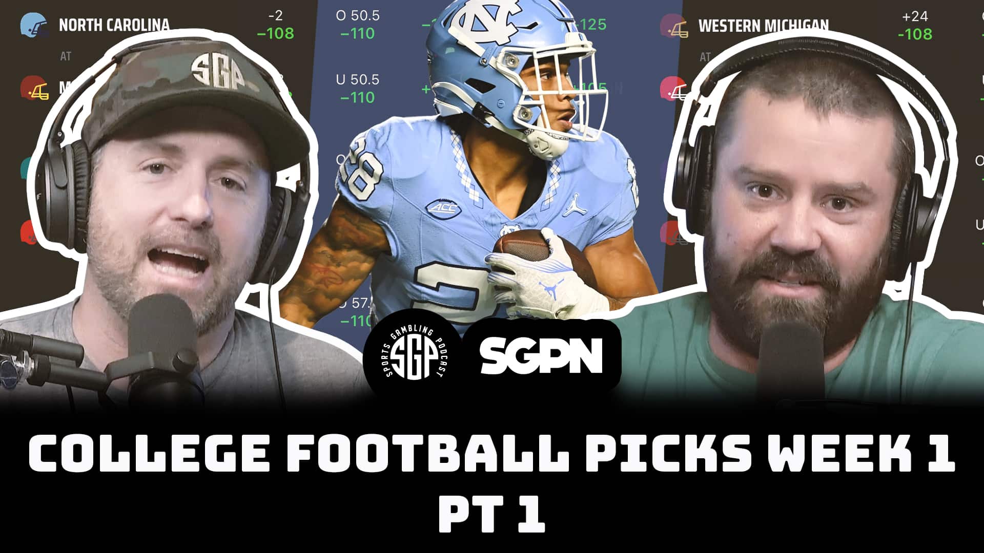 College Football Picks Week 1 Part 1