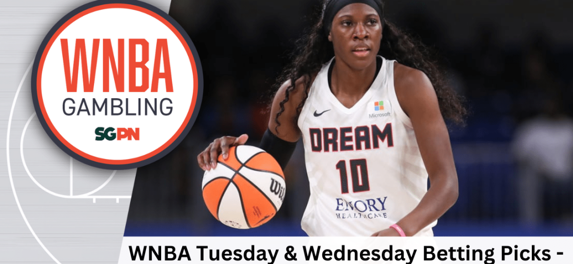 WNBA Tuesday + Wednesday Betting Picks – 8/19/24 | WNBA Gambling Podcast (Ep. 136)