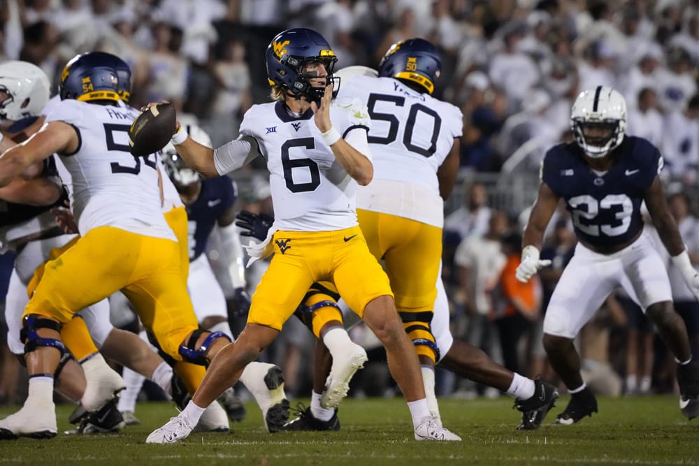 Week 1 College Football Moneyline Parlay