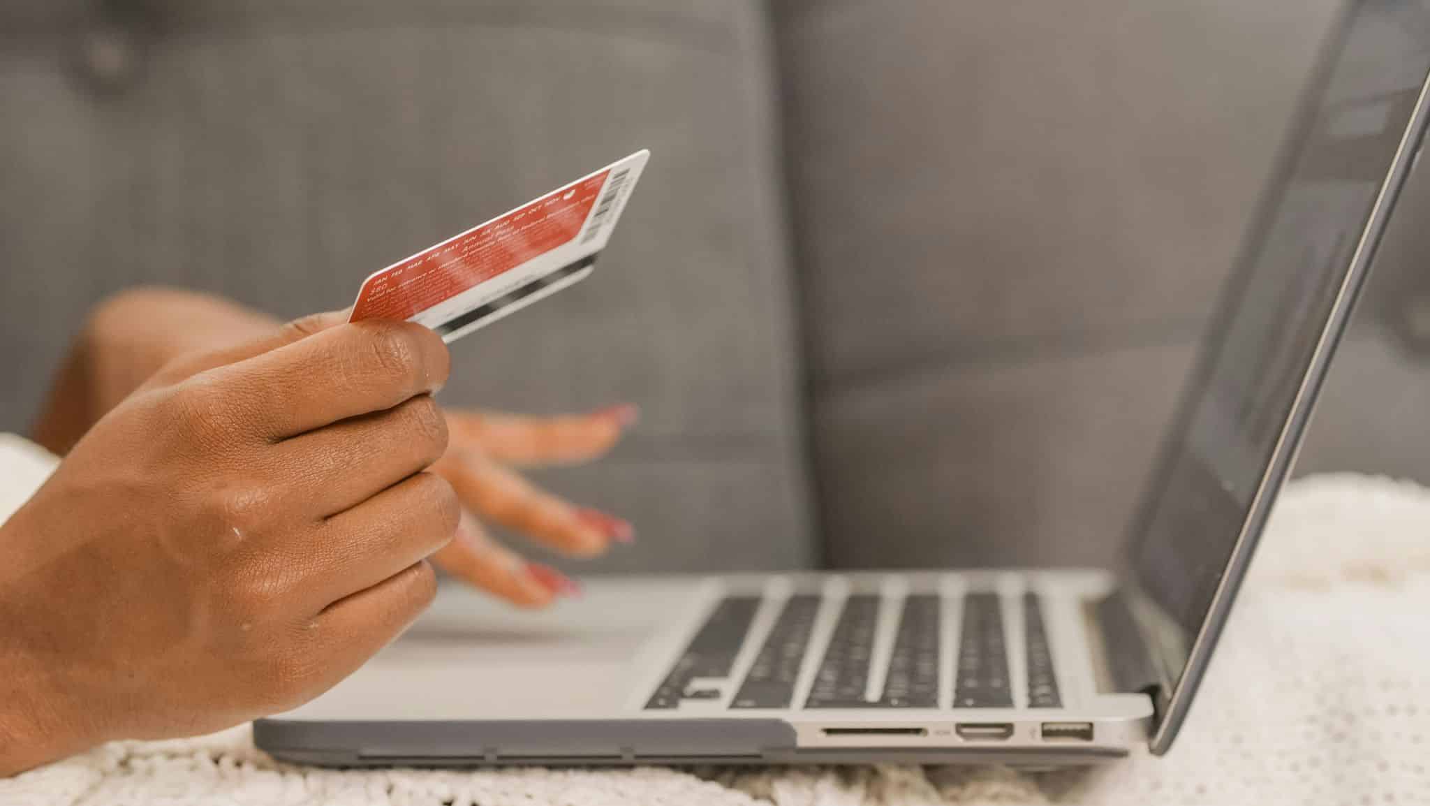 laptop credit card