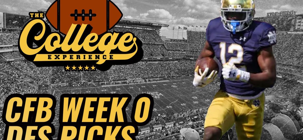 Week Zero DFS Preview & Picks | The College Football Experience (Ep. 1712)