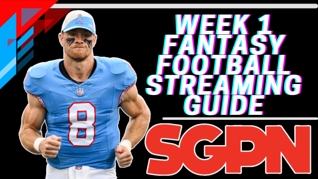 Fantasy Football Streaming Guide - Week 1 NFL Fantasy Football Rankings - Start or Sit