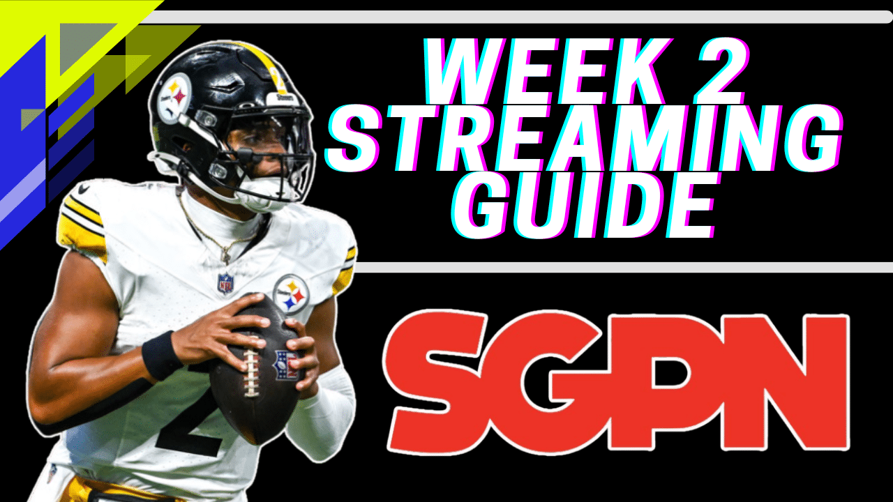 Here are my favorite streaming options for fantasy football week 2. Fantasy quarterbacks, tight ends, and defensive special teams to start.