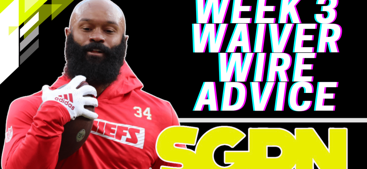 week 3 fantasy football waiver advice