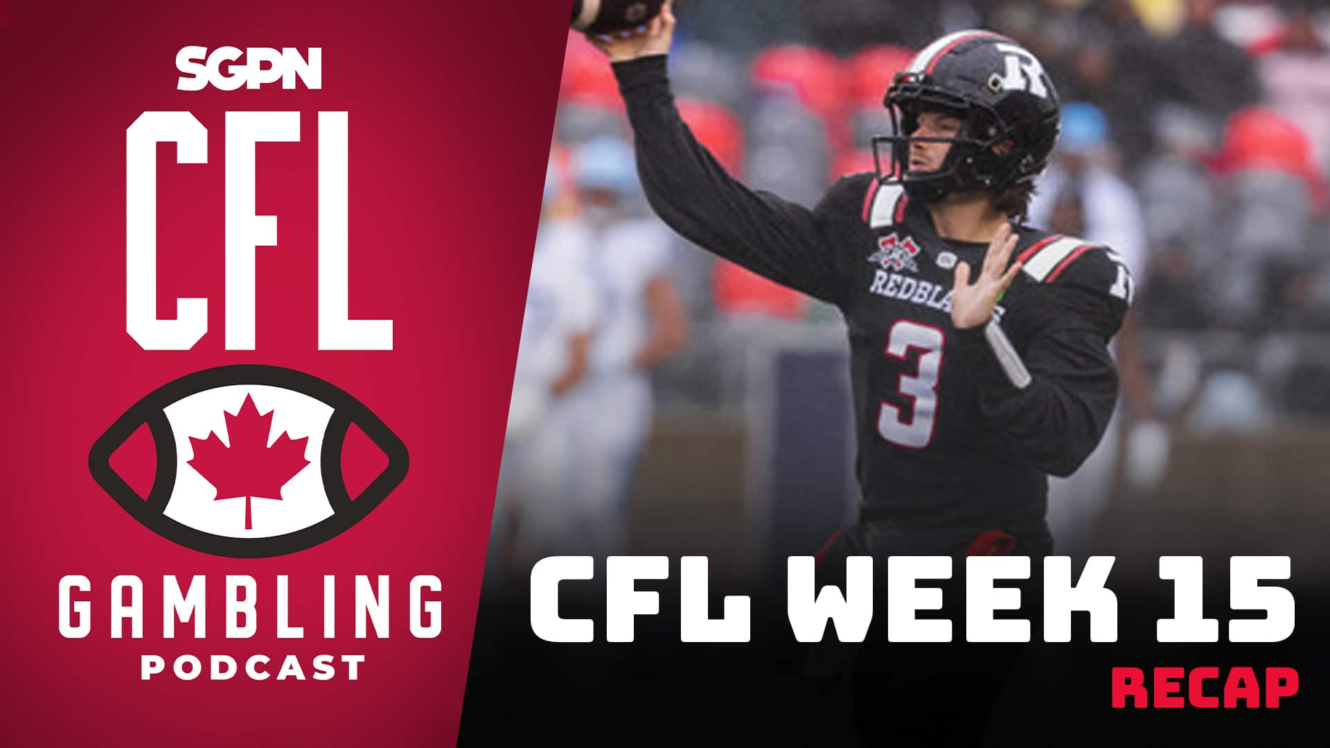 Week 15 Reaction Show | The CFL Gambling Podcast (Ep. 73)