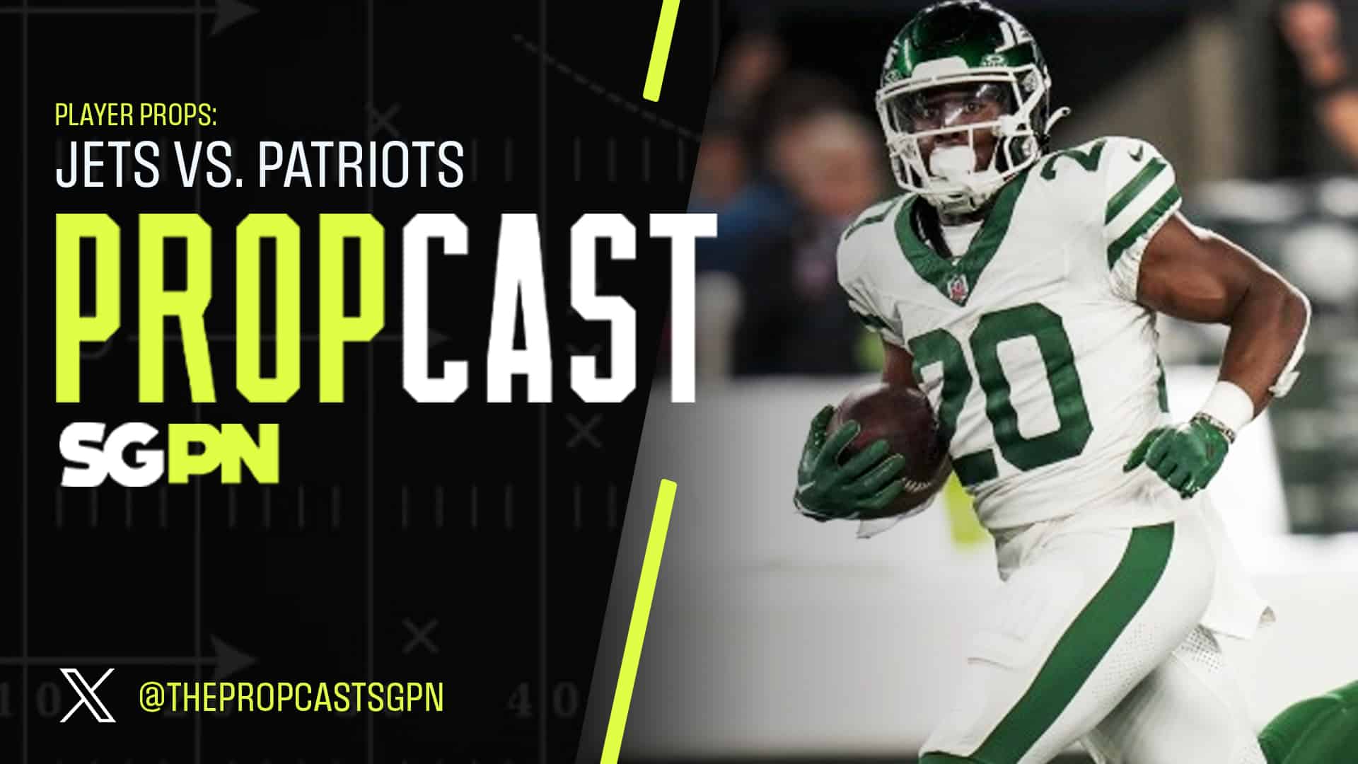 Thursday Night Football Player Props Patriots vs. Jets The Propcast