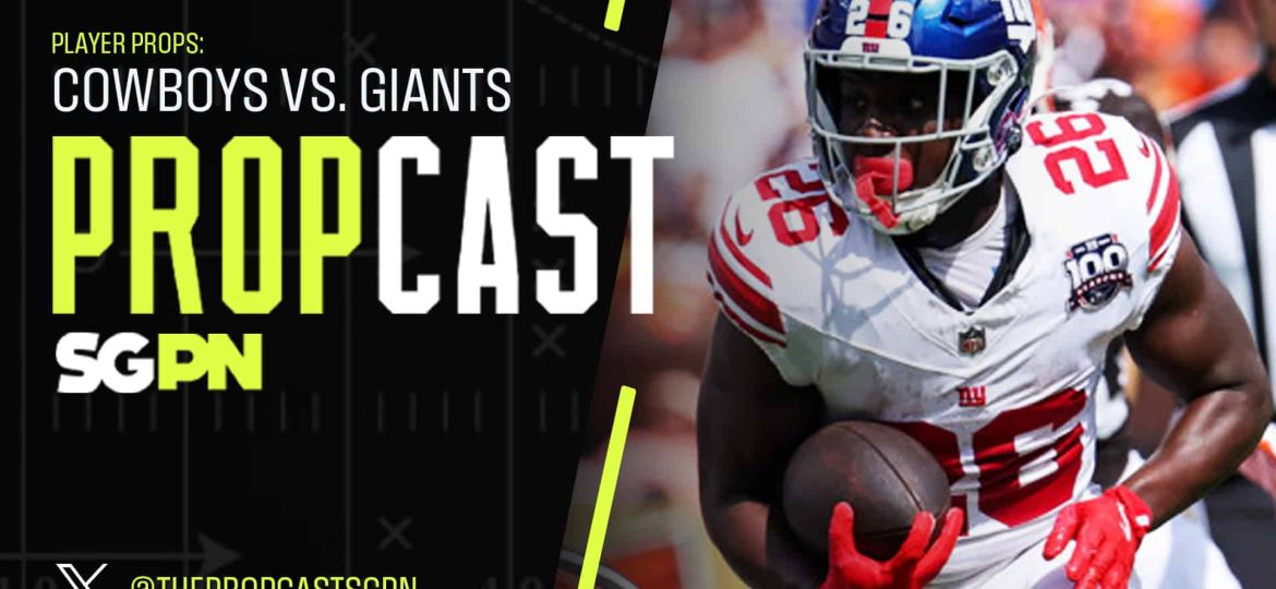 Thursday Night Football Player Props: Cowboys vs. Giants | The Propcast (Ep. 311)