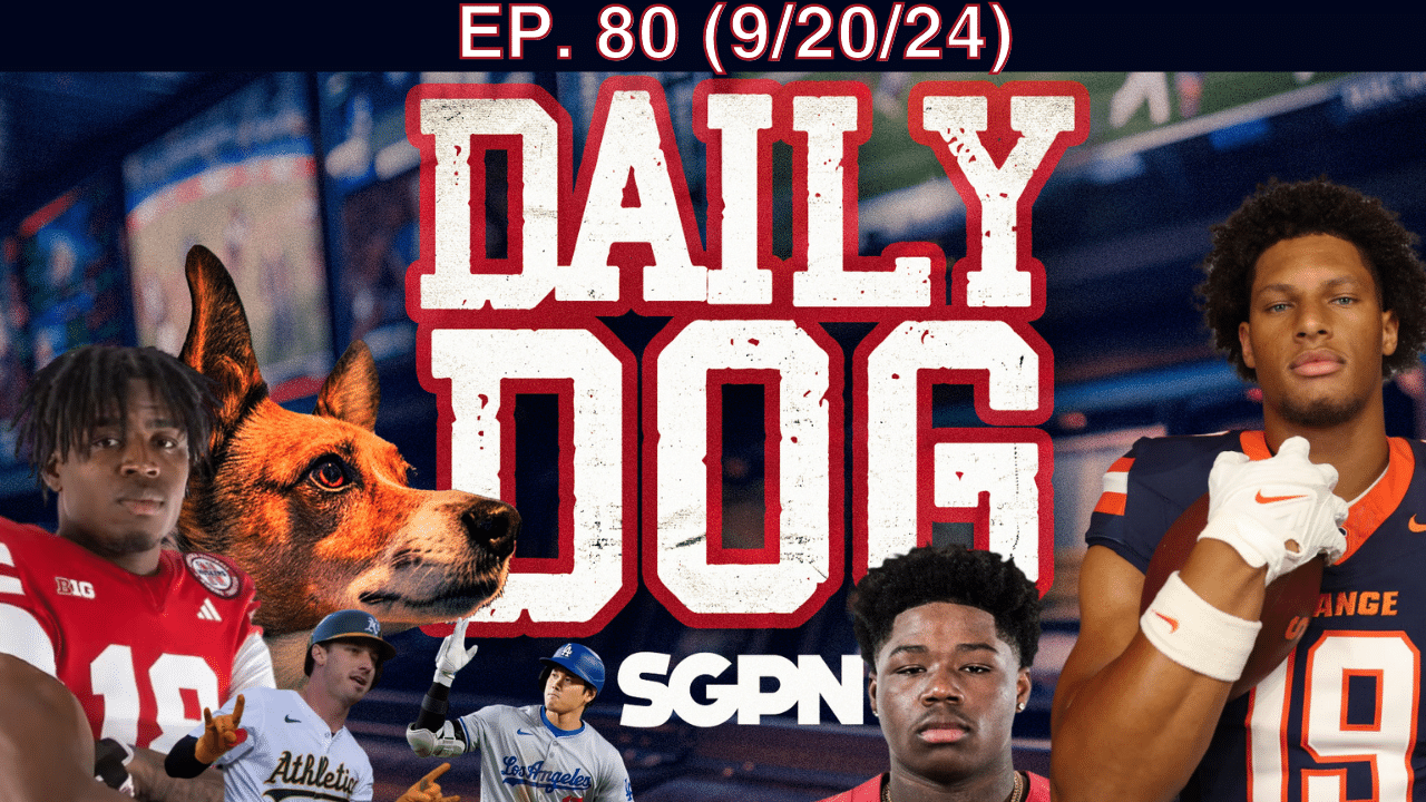 Underdog Picks for Friday (9/20) | THE DAILY DOG (Ep. 80)